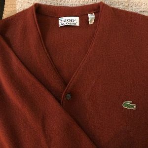 Vintage Lacoste cardigan